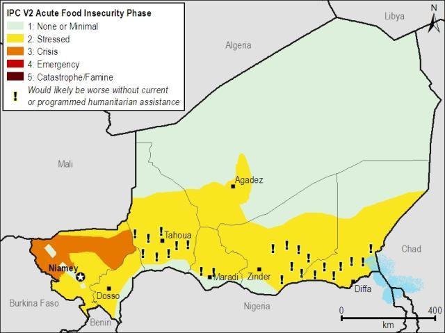Current estimated food security conditions, July 2012 Optimism given current good growing season conditions in farming and pastoral areas is muted by concerns over the threat of a desert locust