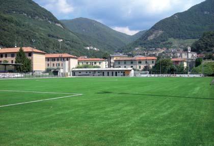 Italy Municipal football pitch