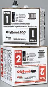 OlyBond500 is the premiere insulation adhesive for low-slope roofing applications.
