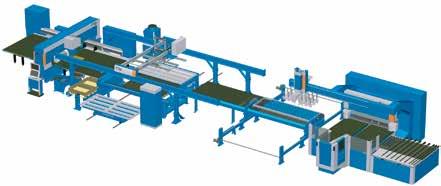 lpbb laser cutting, Punching, buffering and bending The compact LPBB manufacturing line processes blank sheets into ready-bent, high-quality components