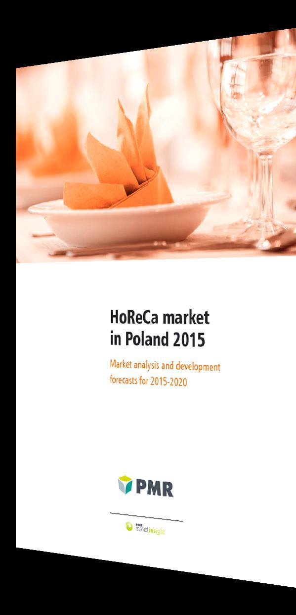2 Language: Polish, English Date of publication: April 2015 Delivery: pdf Price from: 2500 Find out What is the total value of the HoReCa market in Poland?
