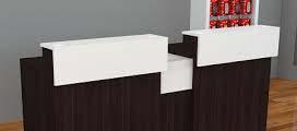 Cashier Area Sales counter requirements 36 minimum or full width if less 30 minimum for forward approach 36 maximum height