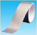 Conductive Nickel Silver Nylon Tape (NiAgNT) Schlegel s silver metalized ripstop nylon fabric is topcoated with nickel for corrosion resistance and superior conductivity.