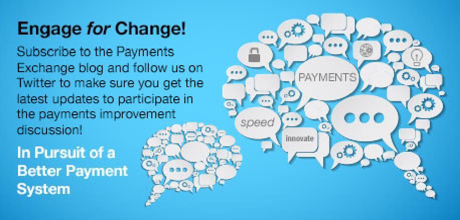 In Pursuit of a Better Payment System Get Involved Receive information