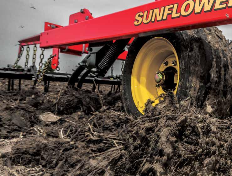 Field cultivators 5035» 5135» 5056 Many farmers choose Sunflower field cultivators to prepare seedbeds for