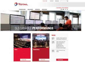 All of our publications and the latest news and reports can still be found on our corporate website, total.com.