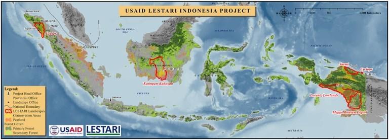 Such tools will ultimately be amplified and adapted in PAs across LESTARI s landscapes, thereby scaling up LESTARI s impact and helping to achieve its ultimate target of at least 8.