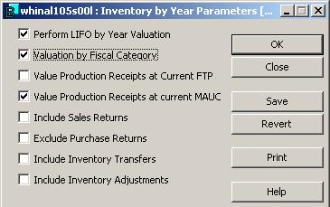 2.7 Inventory valuation Several enhancements have been built to provide a more accurate and flexible inventory valuation procedure, in addition to the standard SSA Baan ERP inventory valuation