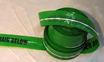 Tracer Wire (Mains Marker) Underground Tape Tracer Wire Underground Tape offers a high level of protection and detectability for underground services.