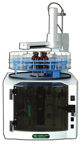 UV Oxidation Reactor 1 The UV reactor is composed of a glass vessel and a UV light source. The Fusion introduces the sample and persulfate reagent into the UV reactor.