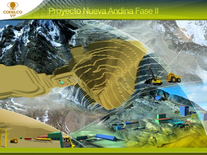 NEW ANDINA: PHASE II - 244 KTPD EXPANSION / (Andina Division) Phase II of Andina Division plans to harness its full potential calls for upgrading mining and processing capacity from 94 to 244 ktpd.