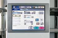 The graphical screen guides the user through all set-up procedures with ease. Frequently operated buttons are arranged on a wireless remote control, which is included as standard.