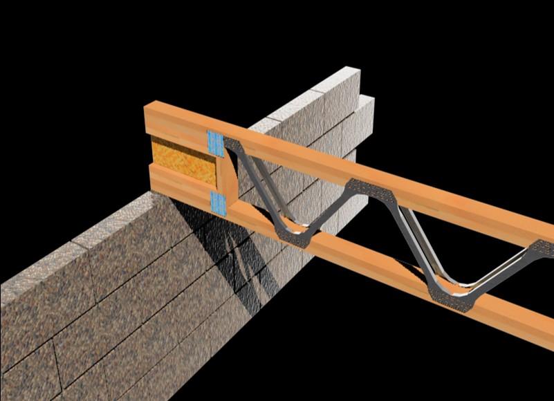 MATERIAL SAVINGS Posi-Joists can be designed to include single sided Posi-Strut webbing where appropriate to provide considerable material savings.