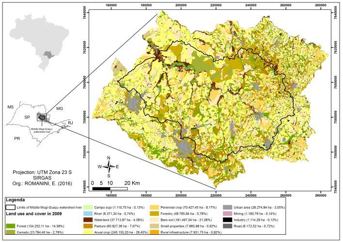 To test the equality of naturalness condition and vulnerability between the municipalities located in the Middle Mogi Guaçu watershed river in 2009, it was made a permutation multivariate analysis of