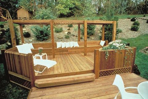Choose your Decking Pressure-treated Southern Pine is the most popular real wood decking choice.
