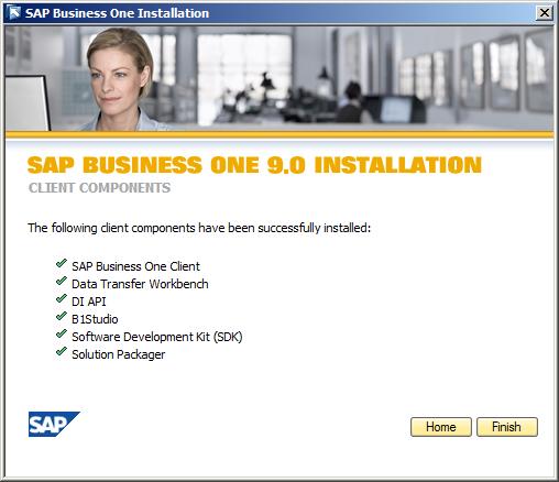 3.2.3 Installing the Integration Framework of SAP Business One The integration framework of SAP Business One includes the following components: Integration Framework Server SAP Business One