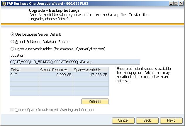 13. If you previously selected the integration solution in the Component Selections window, the