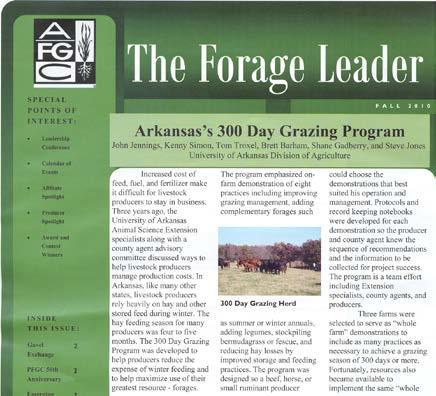 Arkansas 300 Day Grazing Program
