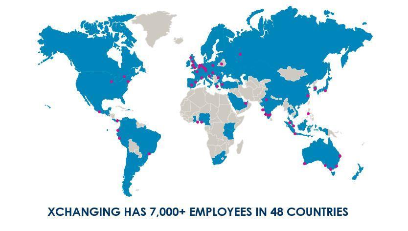 WHY XCHANGING? Recognised as a global leader across our businesses.