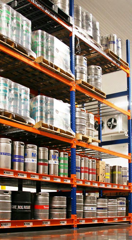 Keg Storage Systems The Craft Beer Revolution is creating both new opportunities and challenges for beverage wholesalers and distributors