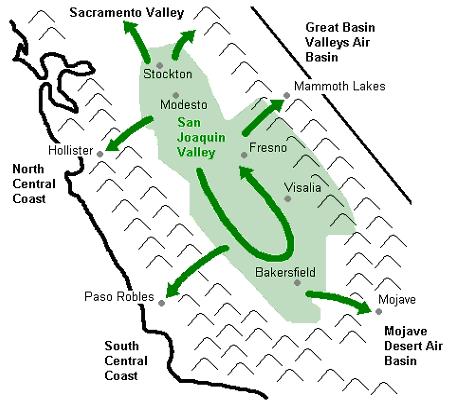 CHAPTER 3: ENVIRONMENTAL SETTING, IMPACTS AND MITIGATION MEASURES South Central Coast, the North Central Coast, the Mountain Counties, and the Sacramento Valley (see Figure 3.2-10).