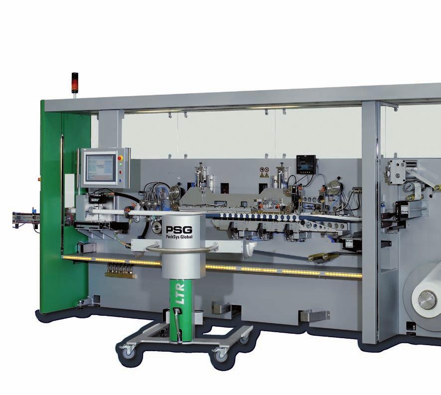 SIDE-SEAMER MACHINES LTR2: A new era in side-seaming TECHNOLOGY PackSys Global introduces the LTR2 side-seamer, the only side-seamer in the world operating with a closed control loop, leading to