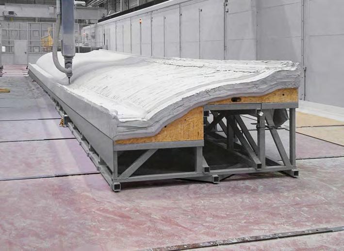 The short process paths from model construction through to mould making ensure highly efficient working practices.
