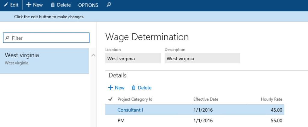 indicate to the system that the labor cost are calculated from the wage determination location on the worker setup instead of the worker pay rate.
