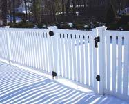 You ll find matching gates for all of our fences that are designed and crafted with function and long-term performance in mind.