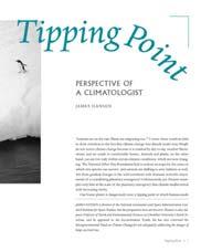 Pre-industrial level The Tipping Point CO 2 Levels 280 ppm 2007 measured