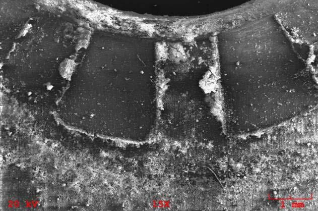 SEM micrographs for CDA630