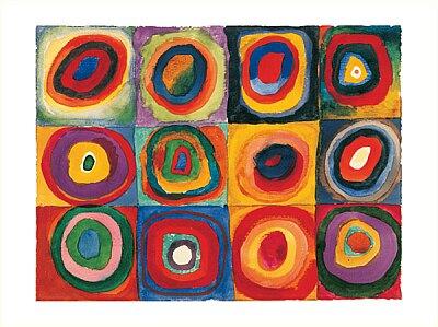(i.e. the microarray) microarray Colour study: squares with concentric circles Wassily Kandinsky,