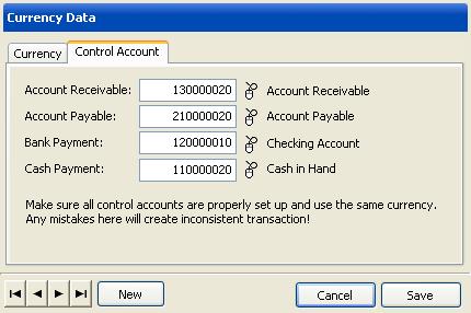 Select Account List by clicking data search button on the right side. Make sure that all Account List needed have been all selected.