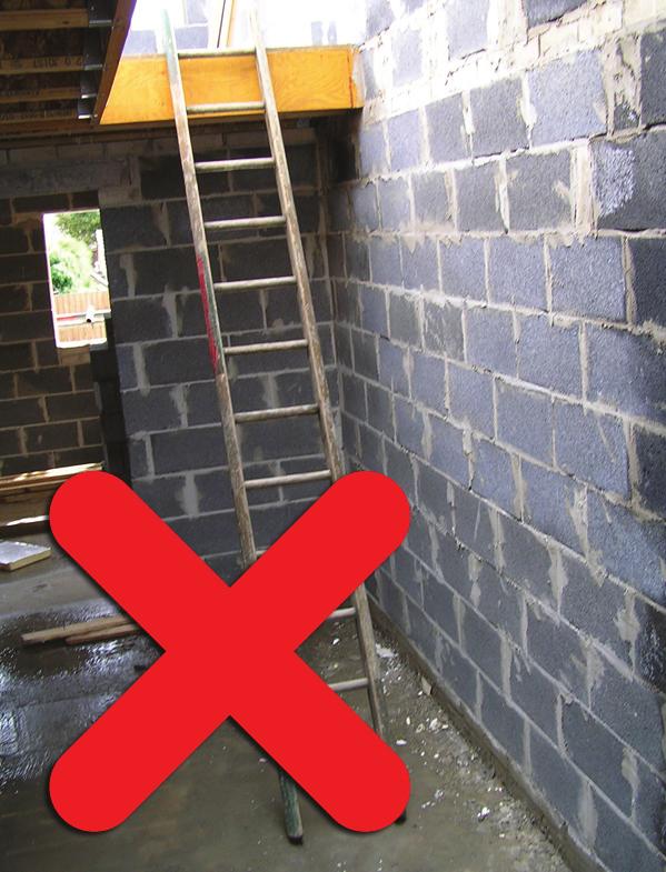 permanent stairs. SAFER! Easy Stair improves site safety by removing the need for site personnel to climb ladders whilst carrying tools or materials.