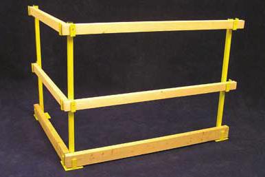 EDGE PROTECTION SYSTEMS Providing suitable edge protection to stairwells and other oor edges is one of the key elements to a safe site and complying with the Work at Height regulations 2005.