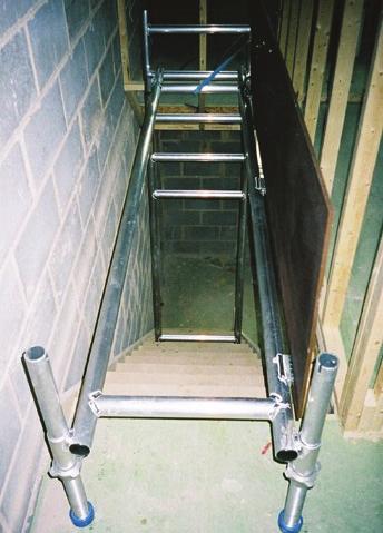 maintains stair access Easy to handle platform only weighs 15kg No annual maintenance Complies with