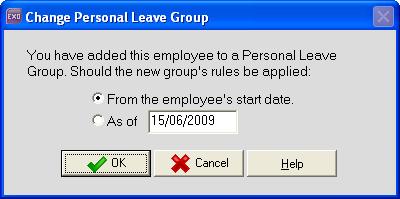 Unit 9 Employees 5 The Entitlement Units field shows how much leave the employee will accrue each year, based on the rules you ve specified in the Annual Leave Group.