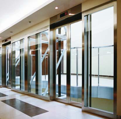 The dynamic front of scenic elevators really brings your building alive.