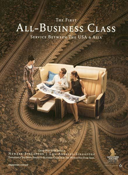 It Uses a Process Dimension in Advertising a Newly Formed Business Class