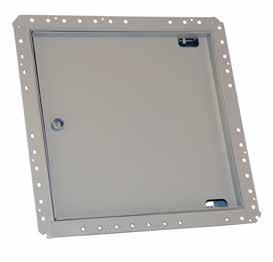 RECESSED DOOR - DWR FOR DRYWALL CEILINGS OR WALLS Milcor DWR Access Doors provide critical access in drywall ceilings or walls while concealing installation in drywall where sound absorption or clean