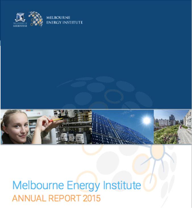 Melbourne Energy Institute Climate change, diminishing resources, and rising energy demand are among the key challenges of our time.