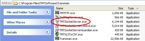 3. There will now be a SocketServer icon in your system tray. Right click on this and click on Configure. 4.