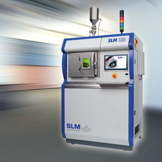 SLM Machines SLM 125 the compact model: The Selective Laser Melting Machine SLM 125 offers a build envelope of 125 x 125 x 125 mm³.