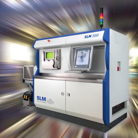 In addition, the SLM 125 provides a build volume reduction of 50 x 50 x 50 mm³ thus decreasing the amount of powder by 80%.