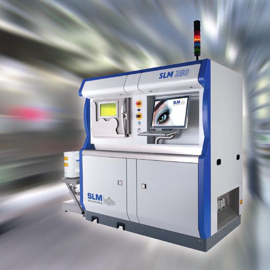 research and development. SLM 280 2.0 the top seller: The Selective Laser Melting Machine SLM 280 2.0 provides a 280 x 280 x 365 mm³ build envelope and a patented multibeam technology. The SLM 280 2.