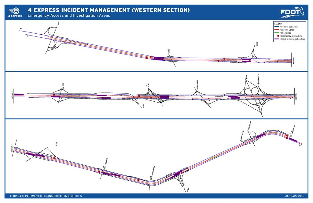 Figure 8-2: Proposed Incident Management Facilities for the