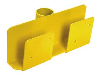 1965-300 CLAMP ON CORNER BRACKET FOR WOOD RAILS Clamps onto our standard