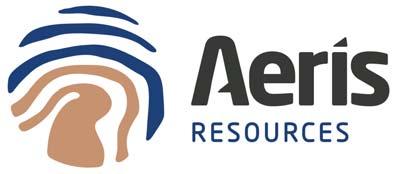 3 AUGUST 2016 ASX/MEDIA RELEASE AERIS RESOURCES LIMITED (ASX: AIS) UPDATED ORE RESERVE ESTIMATE FOR THE TRITTON DEPOSIT CONTAINED COPPER INCREASES BY 32% Aeris Resources Limited (ASX: AIS) (Aeris or