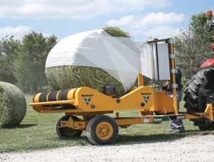 Looking for a value-priced, individual silage wrapper without all the extras? The SBW4000 handles smaller packaged bales and features a low-profile wrapping table.