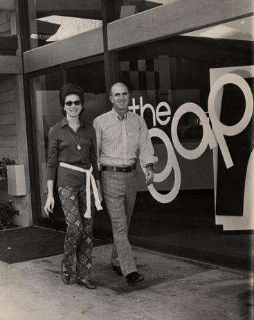 Company History 1969 Don and Doris Fisher open the 1 st Gap store on Ocean Ave, SF